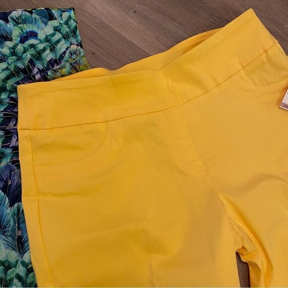 HEARTS OF PALM TROPIC OF INTEREST CAPRIS DAFODIL YELLOW 12 NWT - Picture 7 of 14